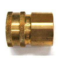 Coupler, ST Series, 3/4" Body, 3/4"-14 Female NPT, Brass