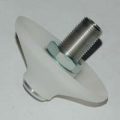 Hopper Agitator, Pneumatic, Rubber Disk with Stainless Steel Post.