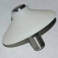 Hopper Agitator, Pneumatic, Rubber Disk with Stainless Steel Post.