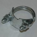 Spiral Double Bolt Hose Clamp, Counterclockwise, 1-1/2" - Image 2