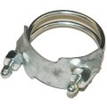 Spiral Double Bolt Hose Clamp, Counterclockwise, 2-1/2" - Image 2