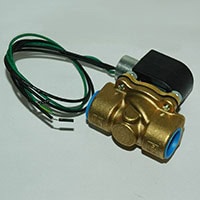Cooling Solenoid Valve, 3/4" NPT, Complete with 120 Volt Coil, Used in HH16 Hot Oil Circulators