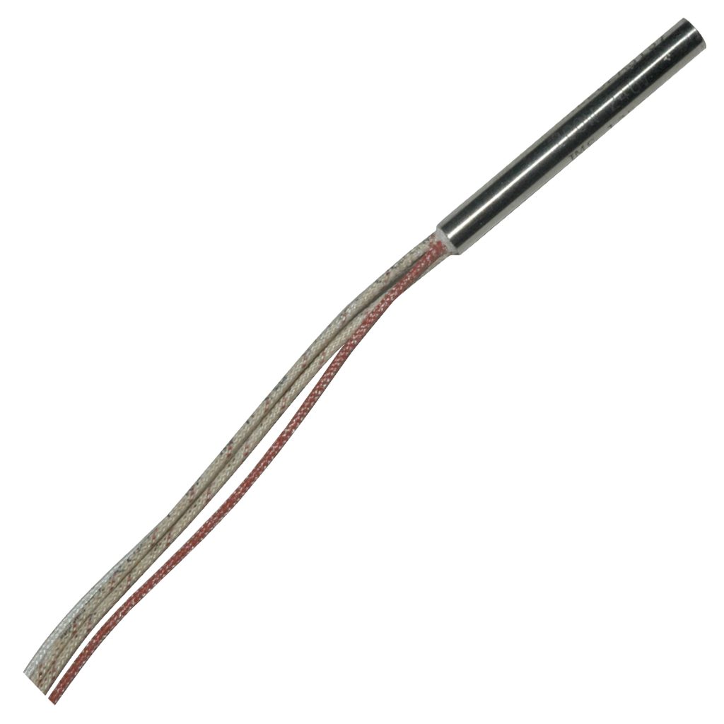 Cartridge Heater, 1/4" Diameter x 2" Length, 240 Volt, 200 Watt, Type J