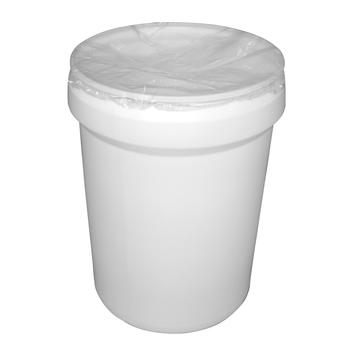 Cover, Drum, 55 Gallon, 4 Mil, Clear - Image 1