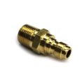 Plug, ST Series, 1/8" Body, 1/8"-27 Male NPT Brass - Image 1