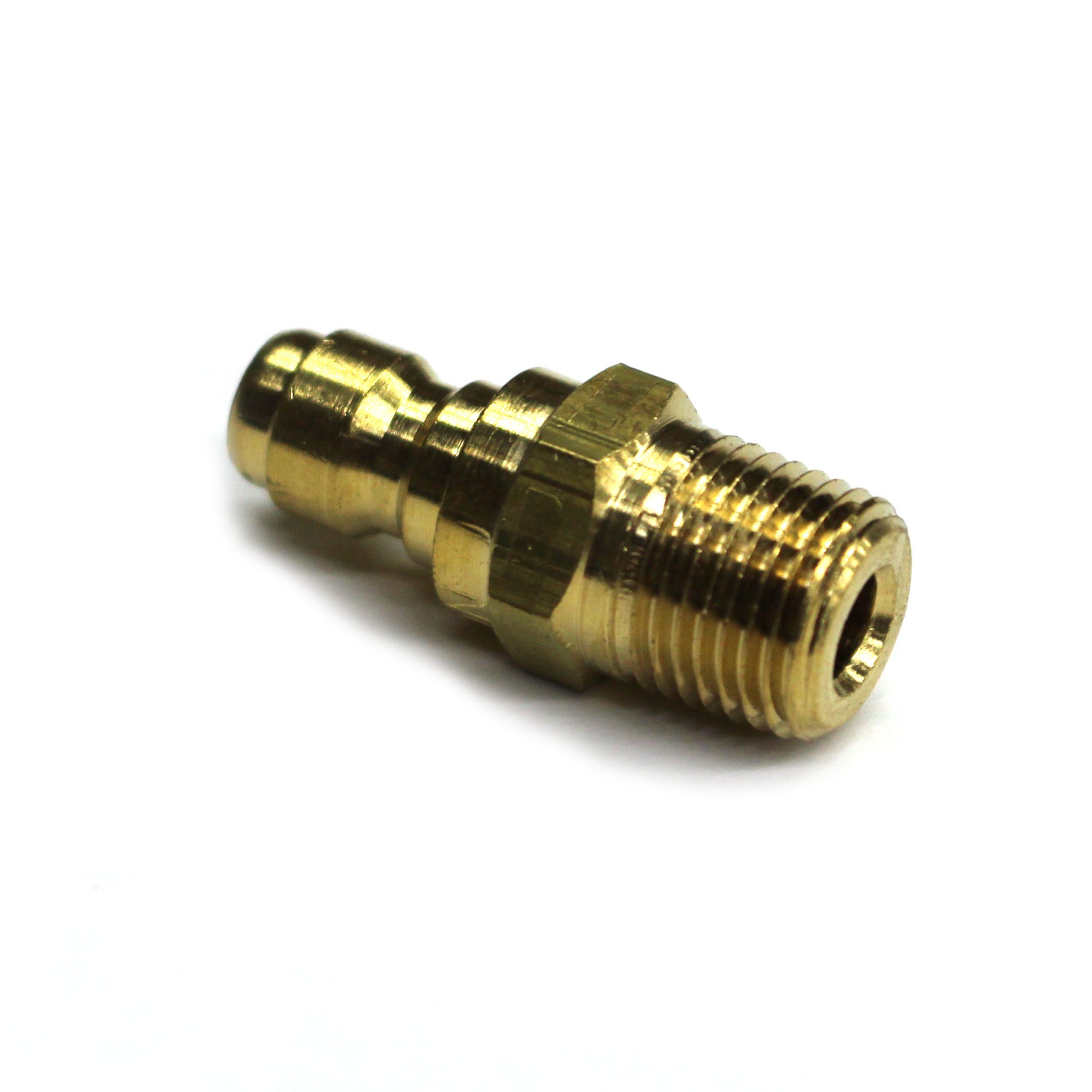 Plug, ST Series, 1/8" Body, 1/8"-27 Male NPT Brass - Image 2