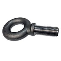 Eyebolt, 21,000 lb. Capacity, Standard, Shouldered, Forged Steel, 1-1/2"-6 Thread Size
