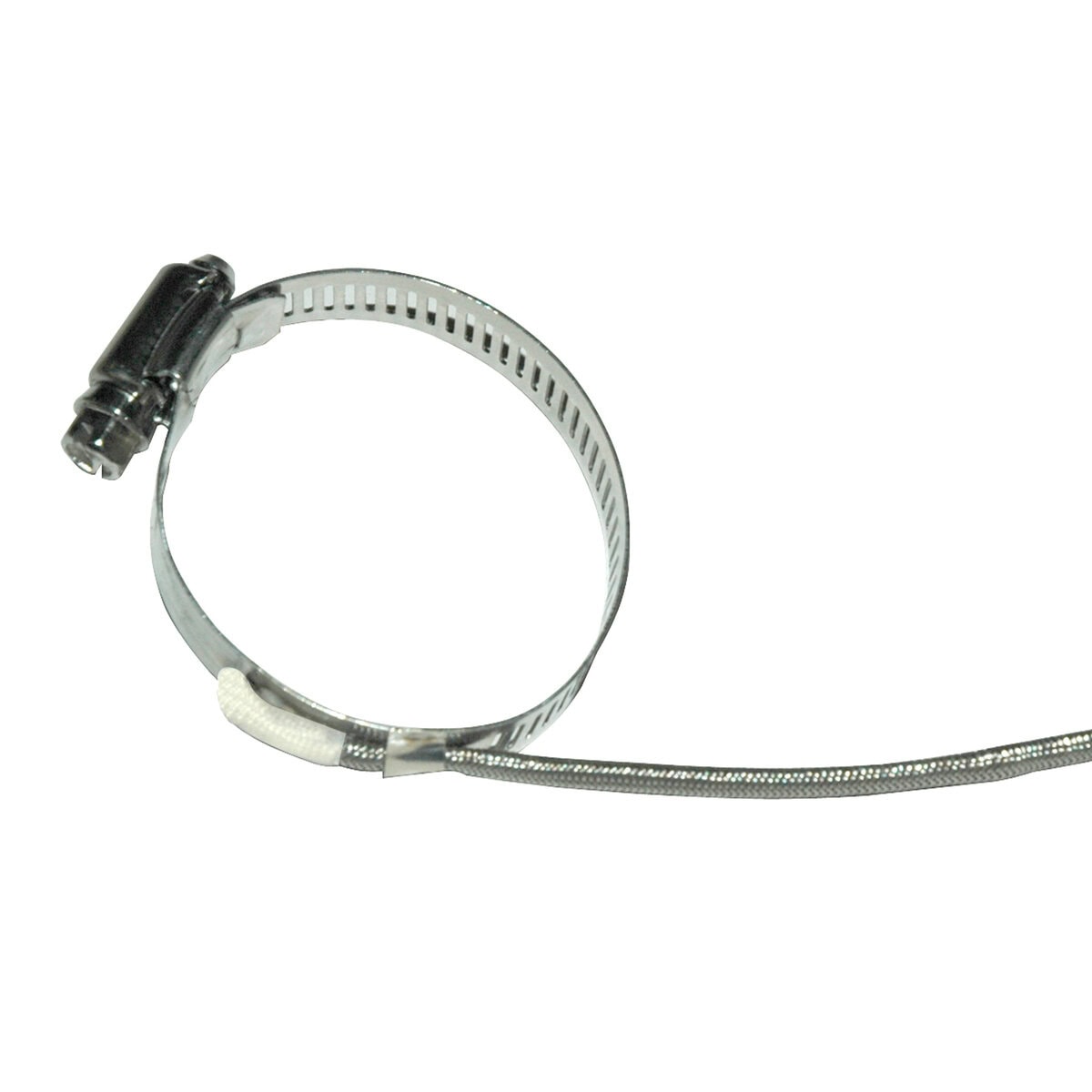 Thermocouple, 1-1/16" to 2" Diameter Range, All in One Clamp Style, Type J, 96" SS Leads, Spade Lugs - Image 2