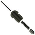 Shutoff Nozzle, Tip, 1-1/2" OAL, 7/8"-14 Thd, 3/4" Radius, 3/16" Orifice, with Spring Loaded Shutoff - Image 1