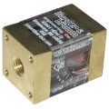 Flowmeter, 1/4″ NPT Inlet and Outlet, 8.0 gpm, Brass End Caps