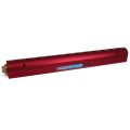 Manifold, Red Aluminum, (2) 1-1/2″ Inlets and (12) 1/2″ Ports, with (1) Bronze End Plug