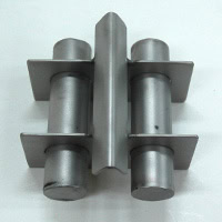 Hopper Magnet, Heavy Duty 4" Square, 304