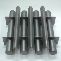 Hopper Magnet, Heavy Duty 8" Square, 304