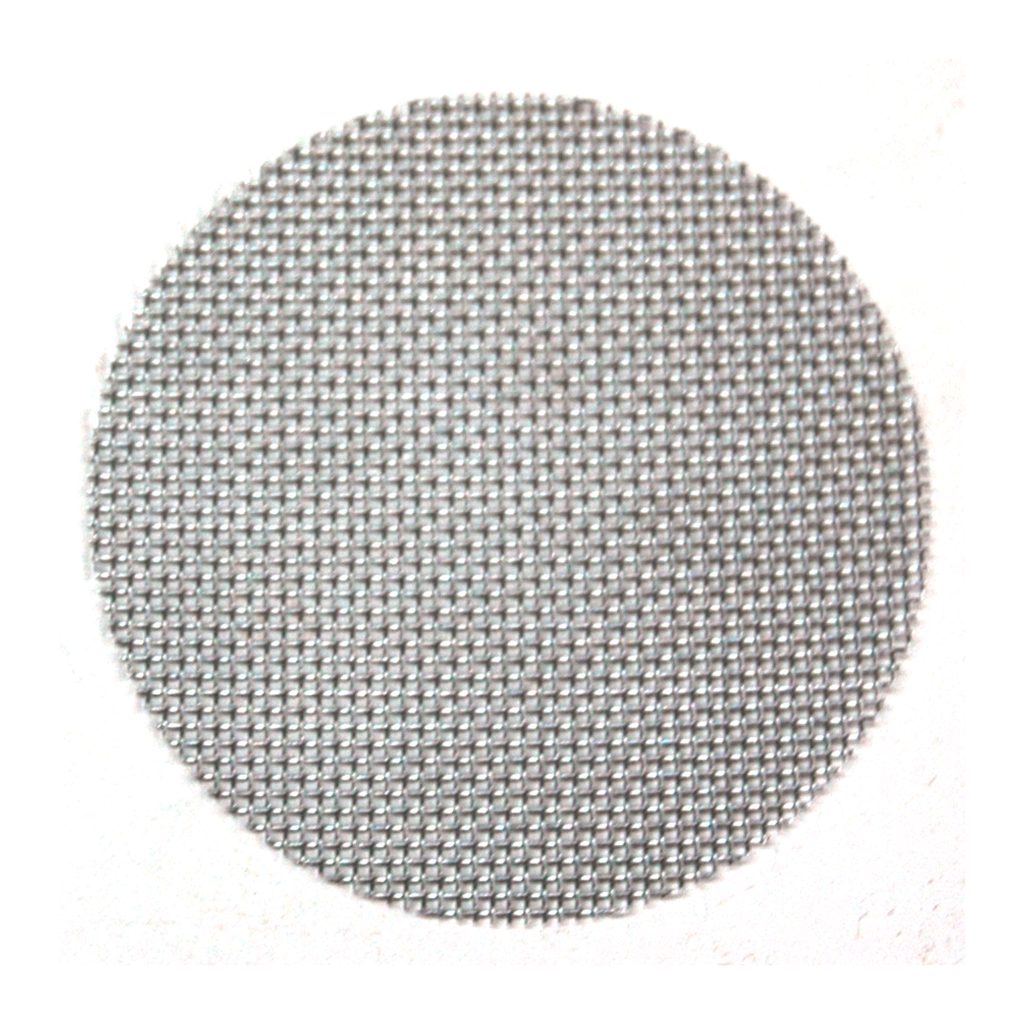 Extruder Screen, Circular, Stainless Steel, 2-1/2" x 20 Mesh