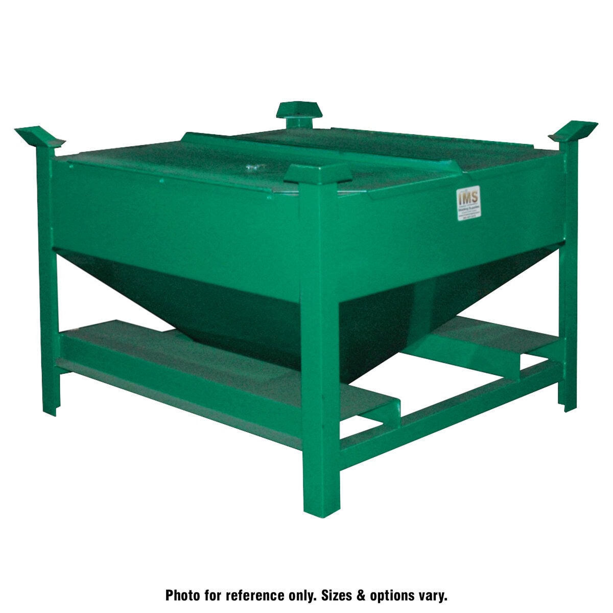 Mobile Storage Hopper, Heavy Duty 40 cu ft, 45° Hopper Slope - Image 1