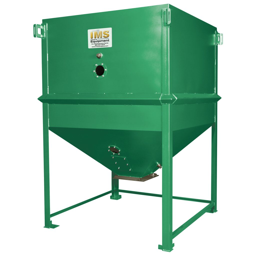 Surge Bin, IMS Heavy Duty 286 cu ft, 8,008 lb 80% Capacity at 35lb/cu ft with 60° Slope