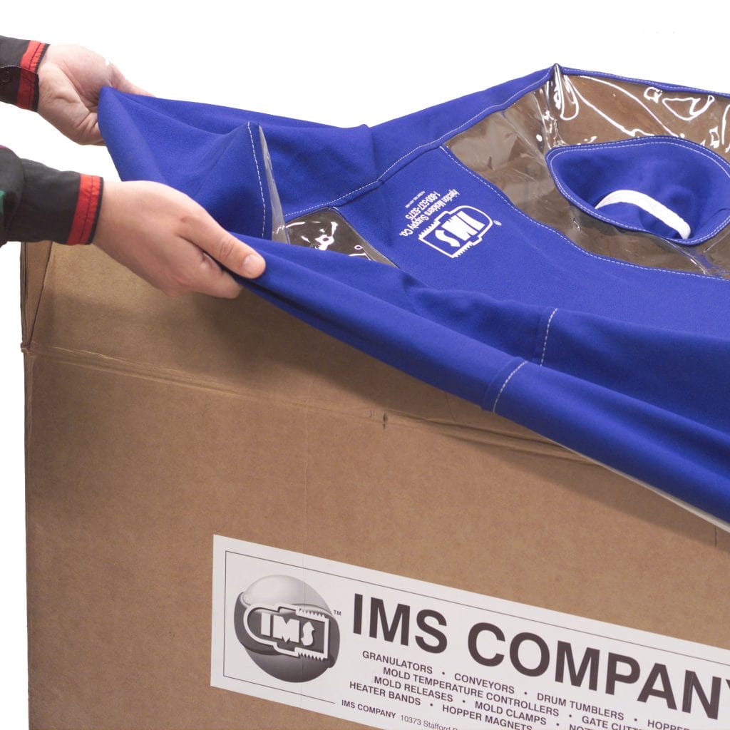 Gaylord Cover, Negative Pressure, 41" x 48", with 1 Port for 2" Diameter Wand/Probe
