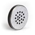 Color Dispersion Disc, 3/4″ Diameter, 1/8″ Thick, 19 (0.025″) Holes Transitioning to 0.050″.