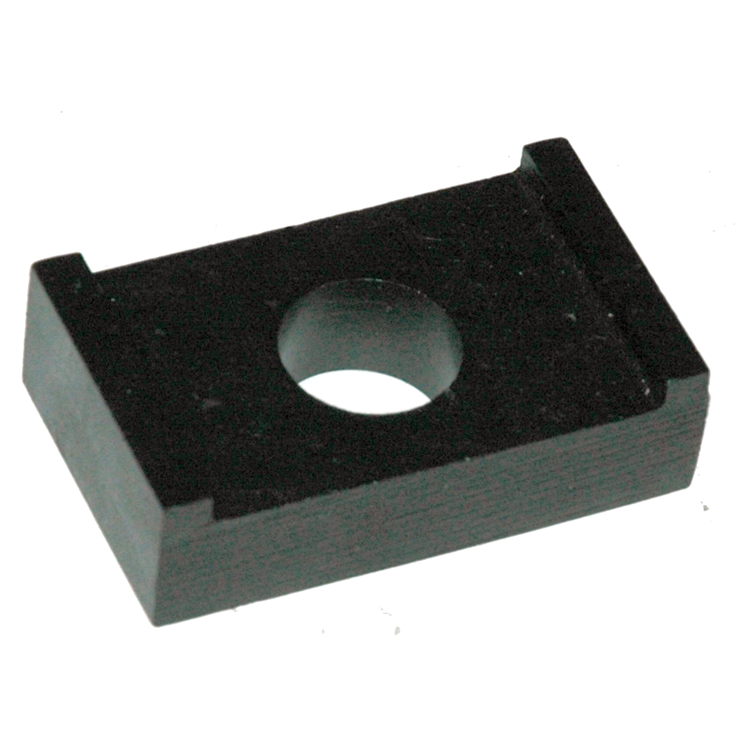 Extra Large No Turn Rectangular Mold Washer- 3/4" ID Hole, 2-1/2" Long, 2" Between Legs, 3/4" Thick - Image 2