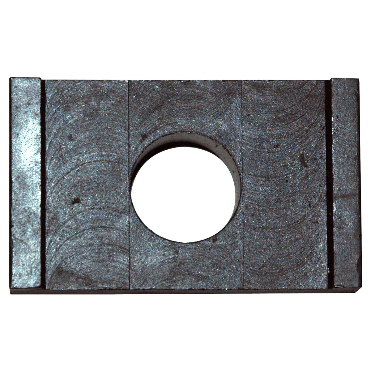 Extra Large No Turn Rectangular Mold Washer 1" ID Hole, 3" Long, 2-1/2" Between Legs, 1" Thick - Image 2