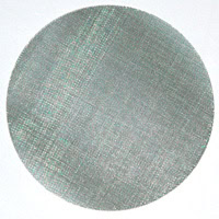 Extruder Screen, Circular, Stainless Steel, 2-3/4" x 60 Mesh