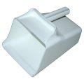 Scoop, Plastic, 128 OZ, Flat Bottom Style,
