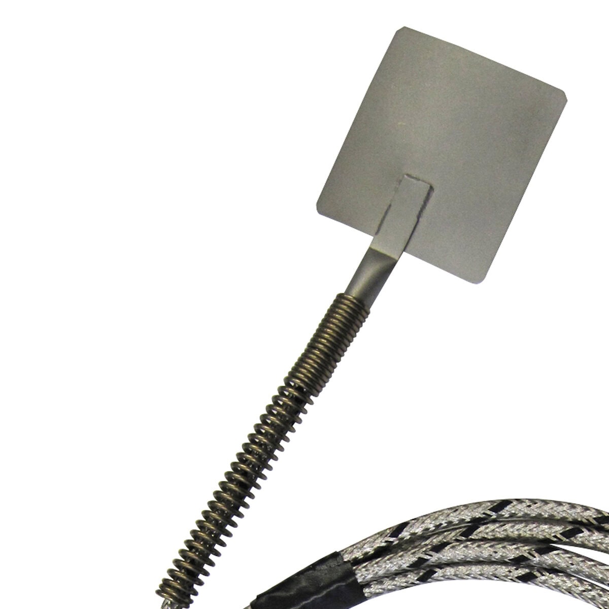 Thermocouple, Spade Style, Type J, 30mm Square Spade, 48" SS Leads, Spade Lugs, Grounded - Image 2