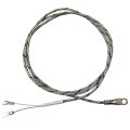 Thermocouple, Washer Style, 1/4″ ID, Type J, 96″ SS Leads, Spade Lugs, Grounded