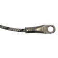 Thermocouple, Washer Style, 1/4″ ID, Type J, 144″ SS Leads, Spade Lugs, Grounded