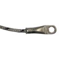 Thermocouple, Washer Style, 3/16″ ID, Type J, 96″ SS Leads, Spade Lugs, Grounded