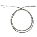 Thermocouple, Probe Style, Type J, 3/16″ x 2-1/2″ Tip, 48″ SS Leads, Spade Lugs, Grounded