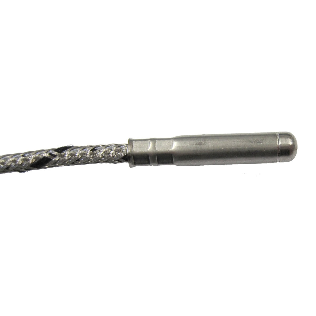 Thermocouple, Probe Style, Type J, 3/16" x 2-1/2" Tip, 96" SS Leads, Spade Lugs, Grounded - Image 2