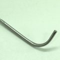 Thermocouple, Newbury-Nozzle Style, Type J, 0.118″ x 1″ Tip, 90° Bend, 96″ Leads, Stripped, Grounded