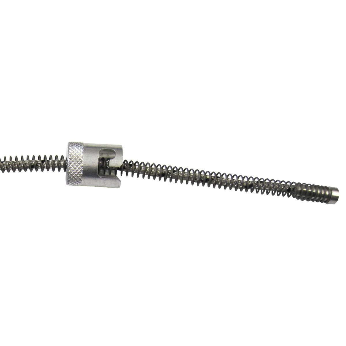 Thermocouple, Variable Depth, 1"-12", Straight, 1/4" Tip, Type J, 48" SS Leads, Spade Lugs, Grounded - Image 2