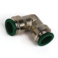 Push to Connect Tube Fitting, Union Elbow, 1/4″ OD Tube to 1/4″ OD Tube
