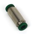 Push to Connect Tube Fitting, Union, 1/4″ OD Tube to 1/4″ OD Tube