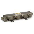 Manifold, Water, Stainless Steel, ST Series (2) 1-1/4″ Inlet/Outlet, (4) 1/2″ NPT Ports 14-1/4″ OAL