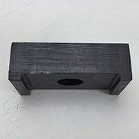 Extra Large No Turn Rectangular Mold Washer- 1/2" ID Hole, 2-1/4" Long, 1-3/4" Between Legs