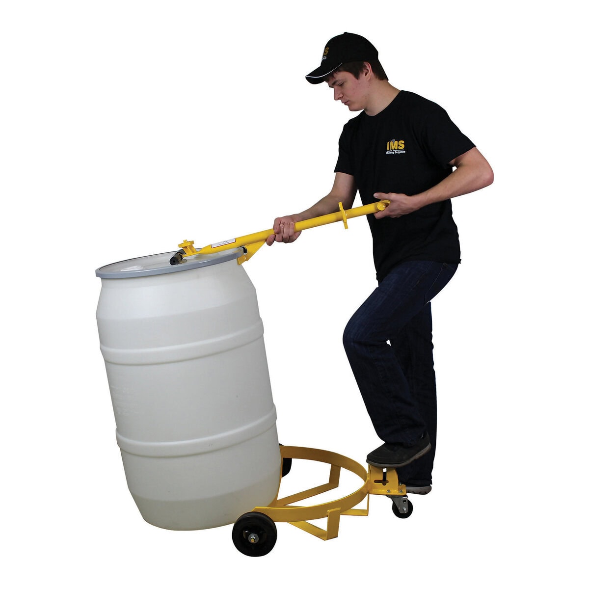 Lo-Profile Drum Caddy for 30-55 Gallon Drums - Image 2