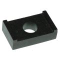 Extra Large No Turn Rectangular Mold Washer, 1-1/4″ ID Hole, 3-1/2″ Long, 3″ Between Legs 1″ Thick