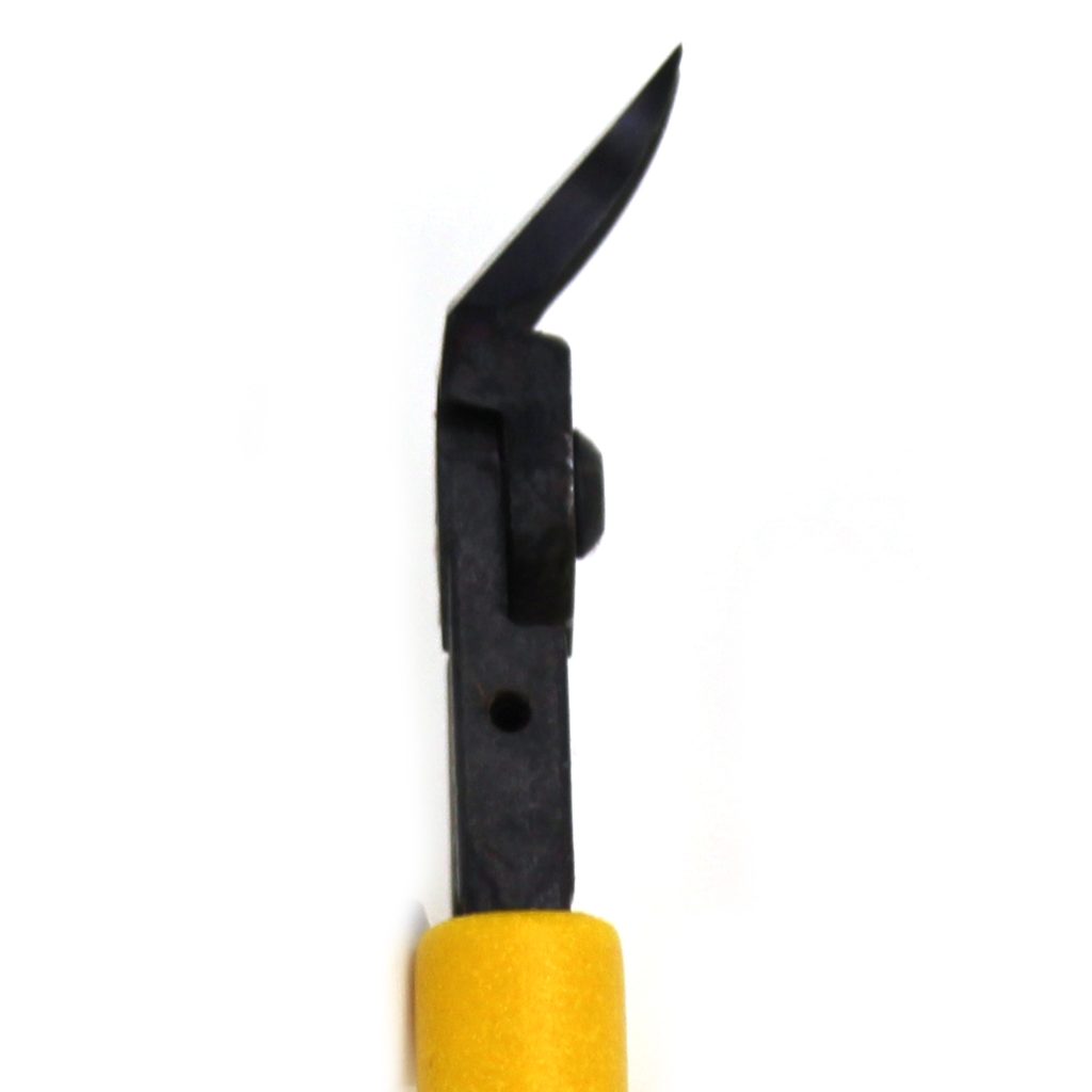 Gate Cutter, 6", Model S66E-40, Leaf Spring, 40° Flat Back Blade, Slim Profile, Ergonomic