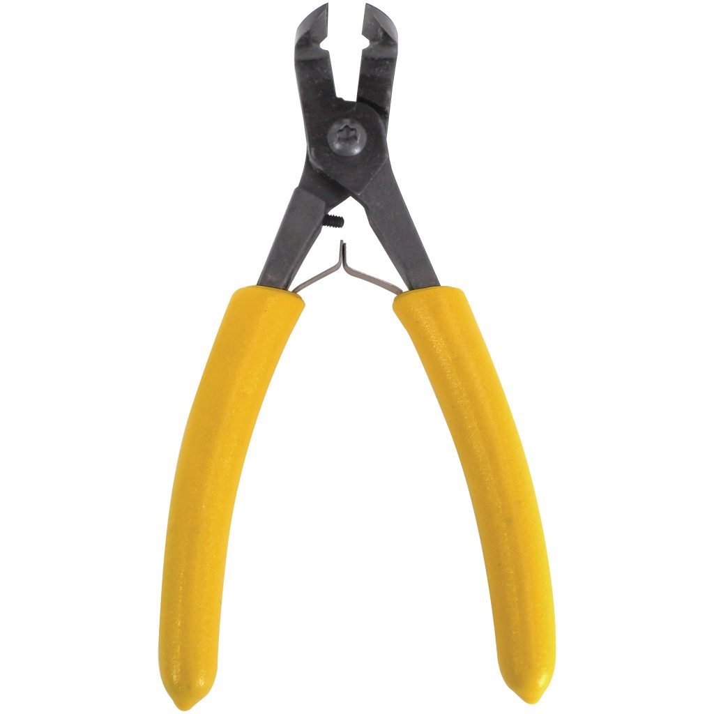 Gate Cutter, 6", Model S66.90, Leaf Spring, 90° Flat Back Blade, Hardened, Full Profile
