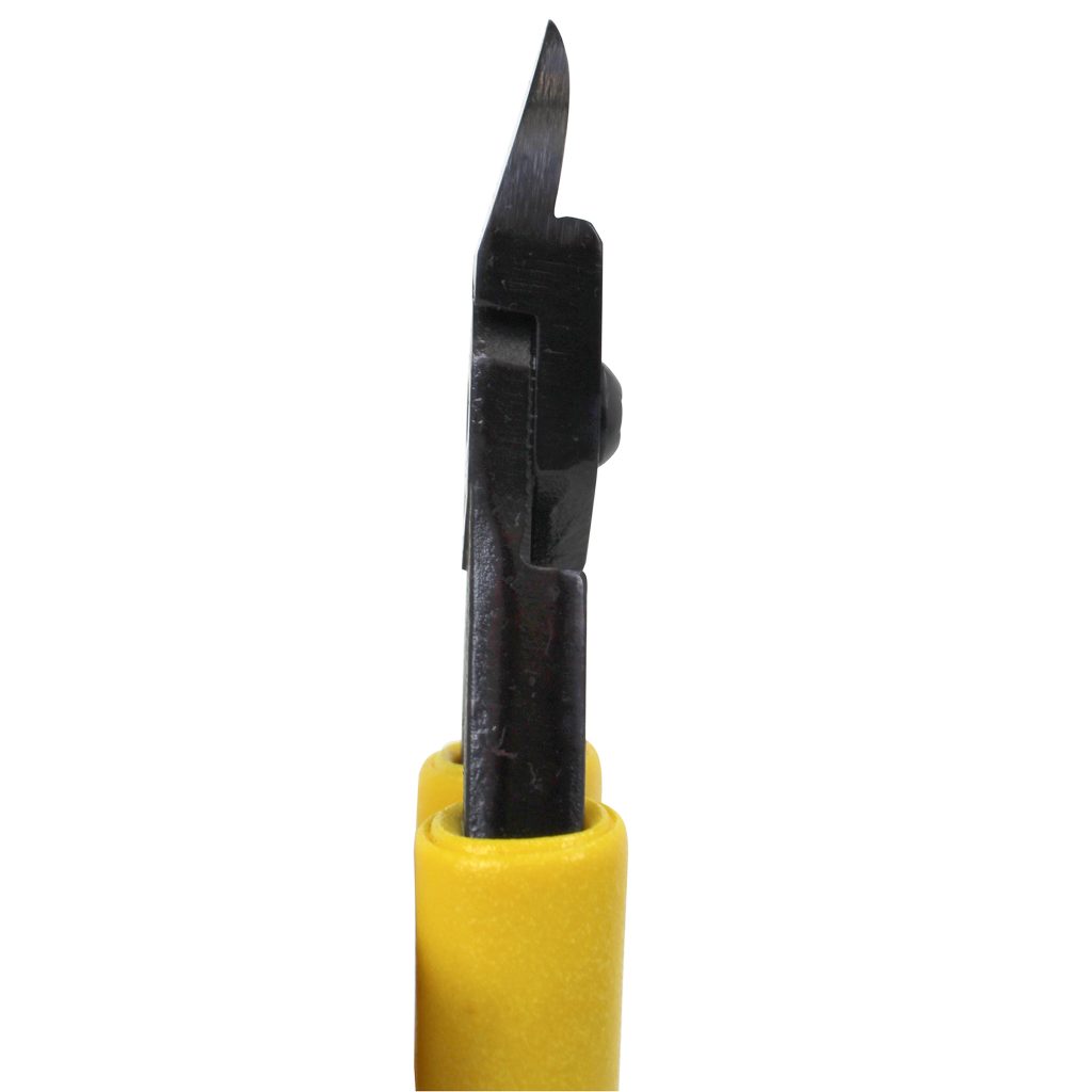Gate Cutter, 6", Model S66EL-C, Left Hand, Coil Spring, 15° Flat Back Blade, Hardened, Slim Profile