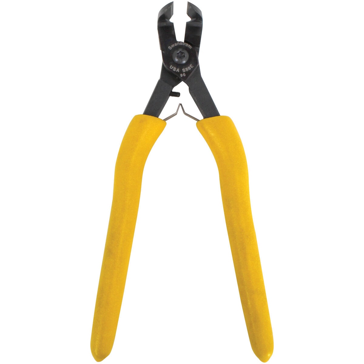 Gate Cutter, 7-3/4", Model S88.90, Leaf Spring, 90° Flat Back Blade, Hardened, Slim Profile - Image 1