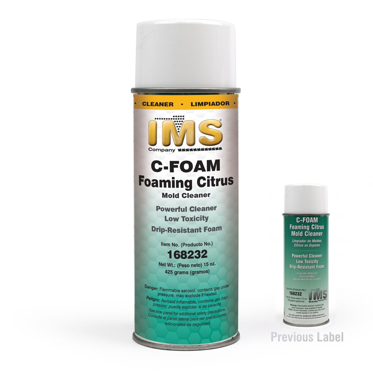 Mold Cleaner, C-Foam, Foaming Citrus Aerosol - Image 1