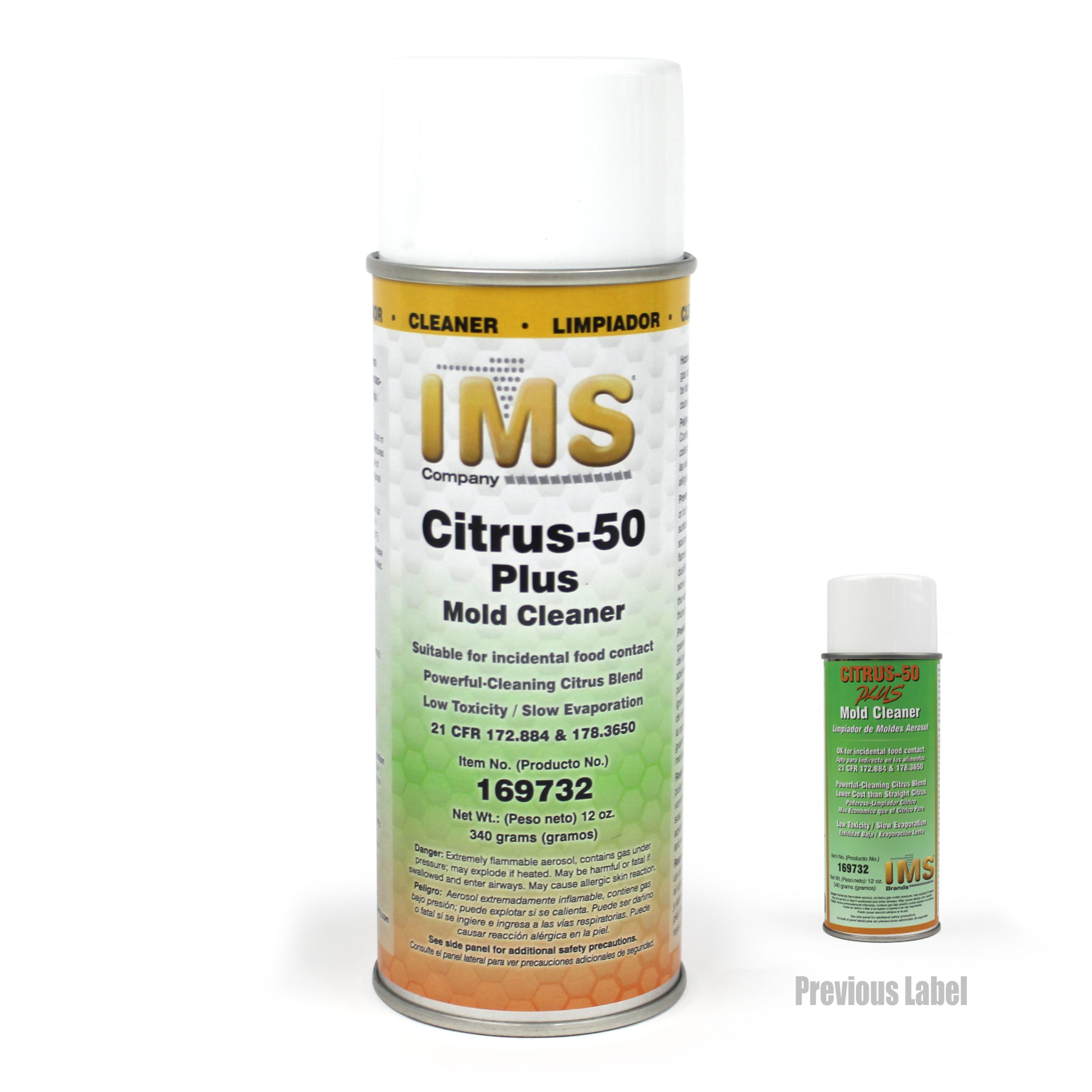 Mold Cleaner, Citrus-50 Plus, Aerosol Spray - Image 1