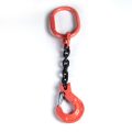 Chain Sling, Alloy, Type SOS, Single Leg, 3/8″ Chain x 36″ Reach, Sling Hooks with Safety Latches