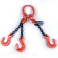 Chain Sling, Alloy, Type TOS, Three Leg, 5/8″ Chain x 48″ Reach, Standard Sling Hooks