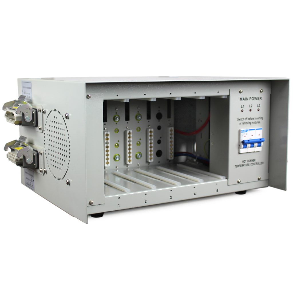 Mainframe Housing for 5-Zone Temperature Control System, 15 Amps Per Zone, 240V