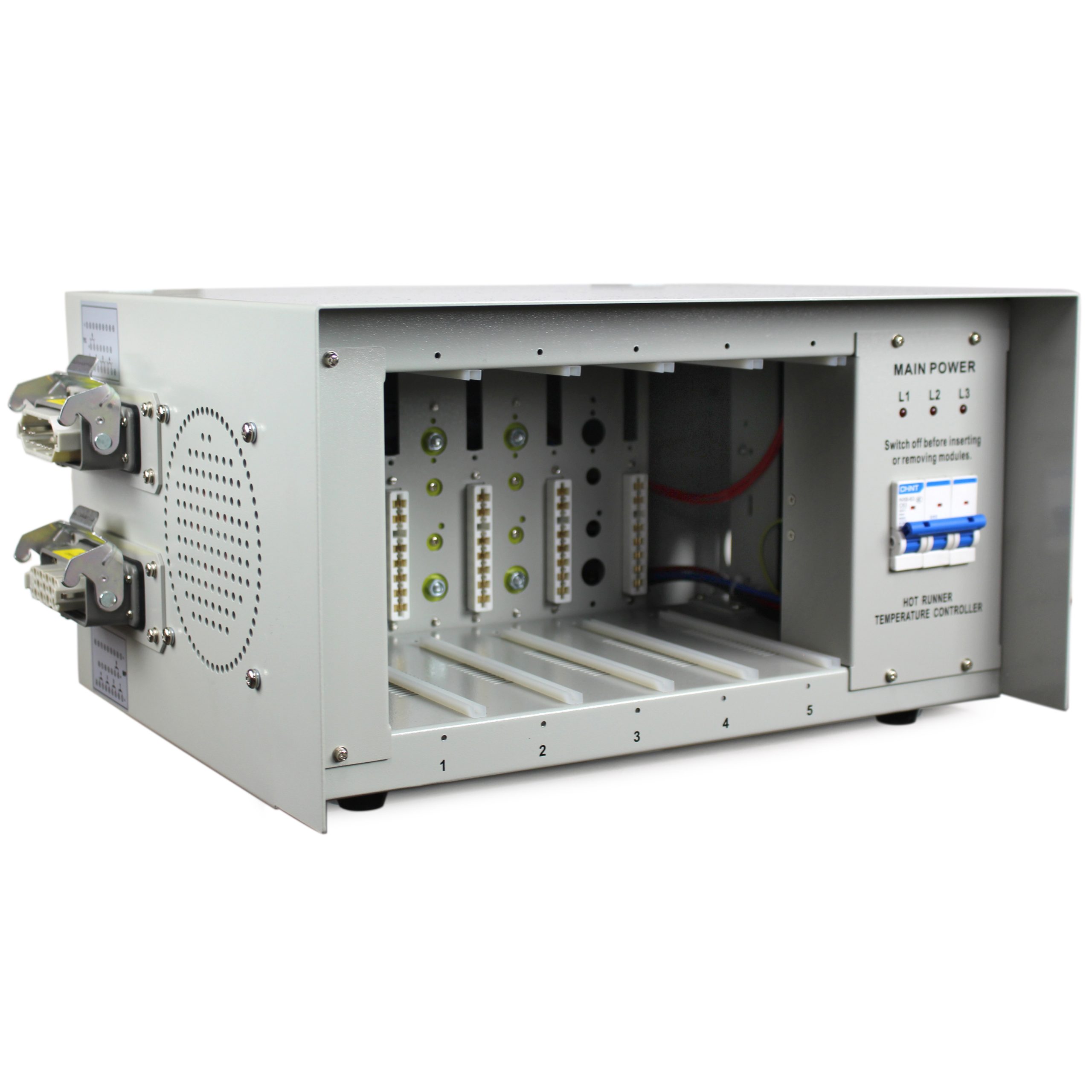 Mainframe Housing for 5-Zone Temperature Control System, 15 Amps Per Zone, 240V - Image 1